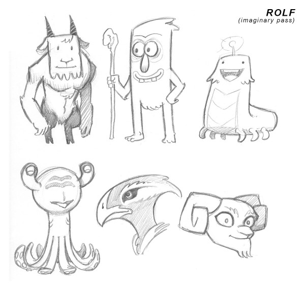 Fantasy avatar style mock up for Scramble Legends